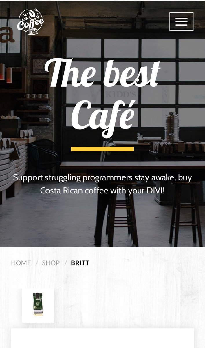 DiviProject's tweet photo. Can you buy coffee with $DIVI? Now, the answer is yes! Purchase up to five bags Costa Rican beans from https://t.co/Yfnjxe2yL3 and have them shipped anywhere on earth!

#RealWorldUsage #DIVI https://t.co/KOaborKUVr