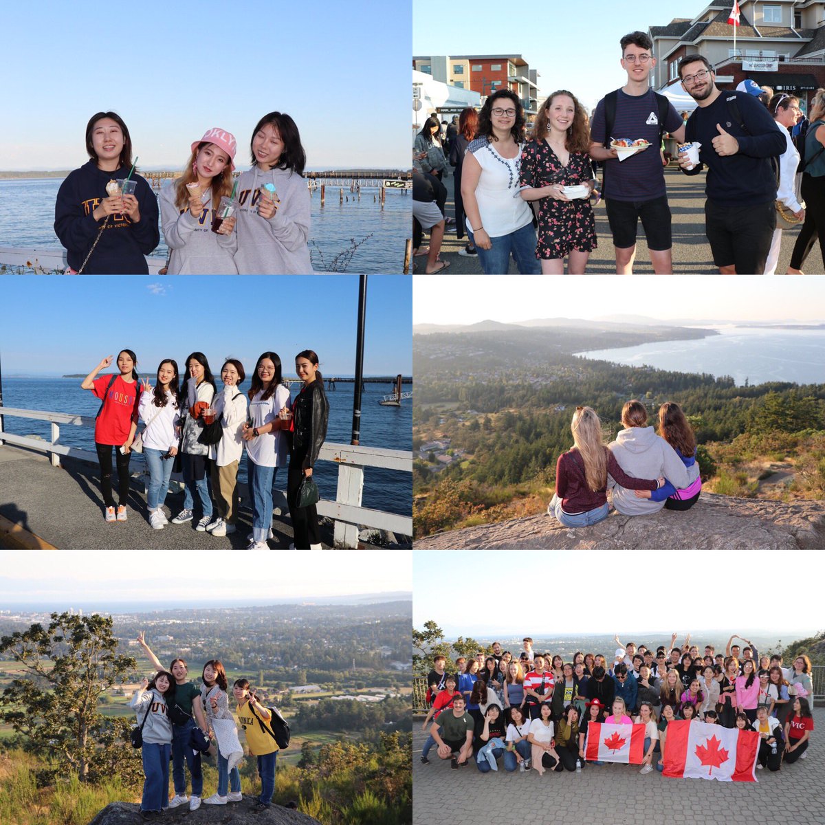 UVicSummerProg's tweet image. The August #ISIBM students have been very busy with classes and some fun extracurricular activities. Last week, students hiked Mt. Doug and then visited the Sidney Night Market the next evening. In between the studying and classes, they do manage to have a whole lot of fun!
