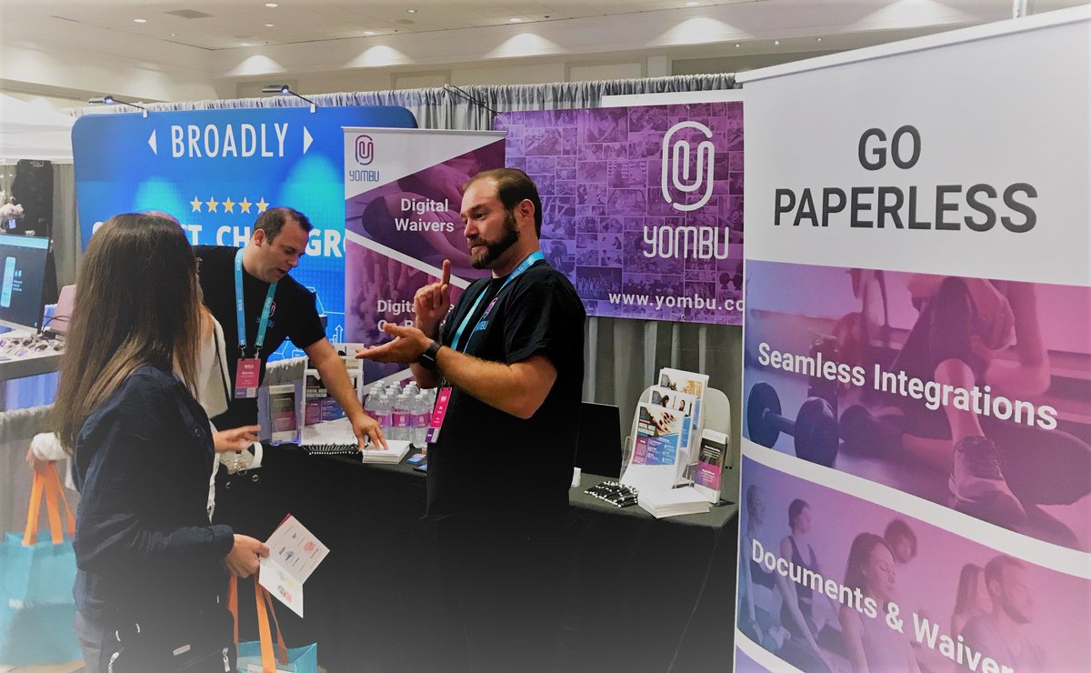 Yombu is at the Mindbody BOLD conference! Email sales@yombu.com if you would like to schedule a time to meet.

#yombu #mindbody #MBOBOLD2019 #guestregistration #biometrics #yoga #spa #fitnessindustry #wellness