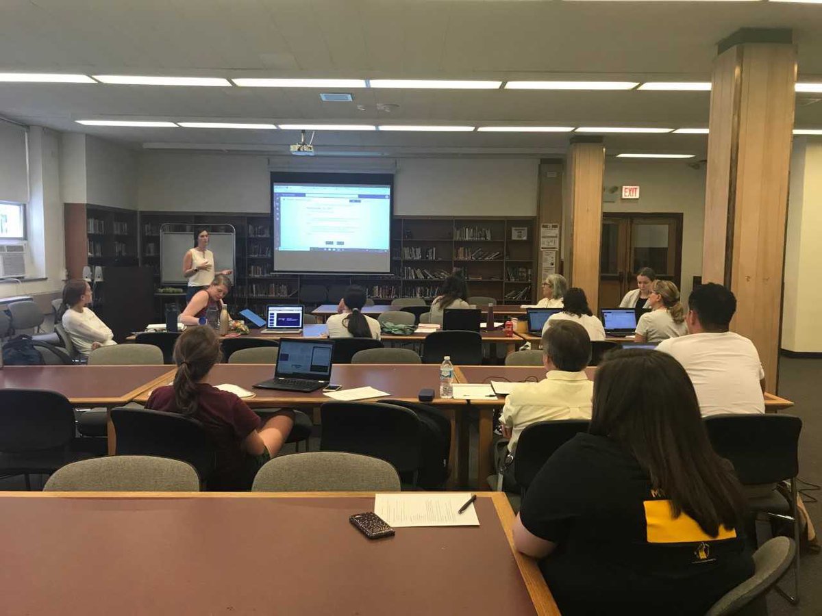 StBenedictPrep's tweet photo. The SBPS Portfolio Committee recently trained their colleagues on our revised student portfolio program, which aligns with the 7 C’s of Learning at St. Benedict: communication, critical thinking, creativity, content, confidence and Catholic identity.
#stbenedictprep https://t.co/RfKXfoYSBH