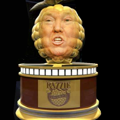 windthin's tweet photo. @tonyposnanski He might be #EmmylessDonald, but he has two #Razzies!

#GoldenRaspberry #GoldenRaspberryAward #GoldenRazzies #WorstActor #WorstPresident #WorstScreenCombo #PettyDon https://t.co/7rMZ7spmr8