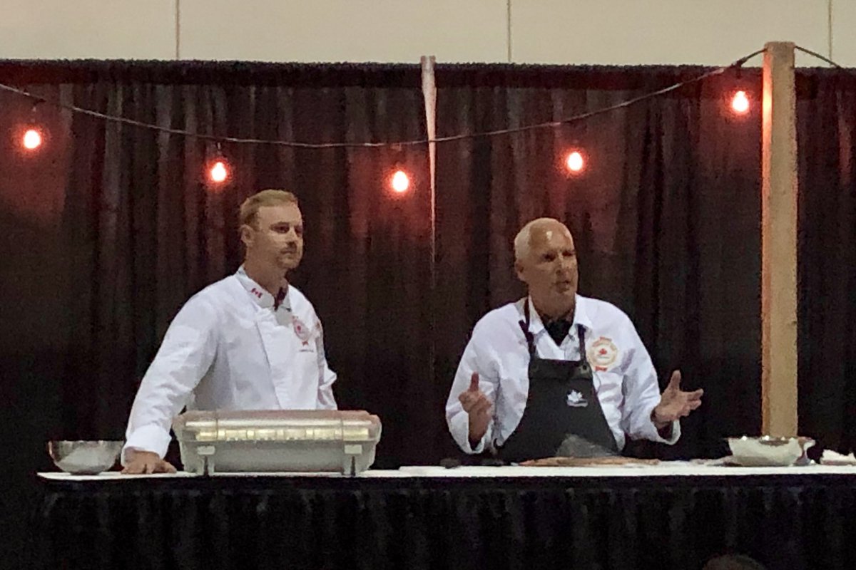 SaskCattlemens's tweet photo. Learning from the best @CDNBeefButcher @cdn_beef_centre at #cbic2019 https://t.co/eN2UrlgOJi