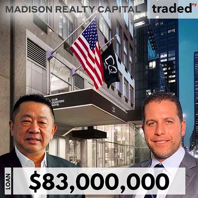 tradedny's tweet photo. LOAN
IMAGE: Sam Chang & Josh Zegen
DATE: 08/12/2019
ADDRESS: 25 West 51st Street
MARKET: Manhattan
ASSET TYPE: Hotel
LENDER: Madison Realty Capital
LANDLORD: Sam Chang
LOAN AMOUNT: $83,000,000
#SamChang #JoshZegen #NYC #NewYork #Manhattan #MadisonRealtyCapital #TradedNY https://t.co/no9DtFVd0C