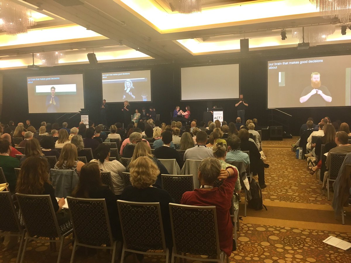 AbleAus's tweet photo. Day 2 of the Deafblind International World Conference on the Gold Coast has kicked off. Today’s stream is Communications #dbi2019australia https://t.co/ngGD6RuZax