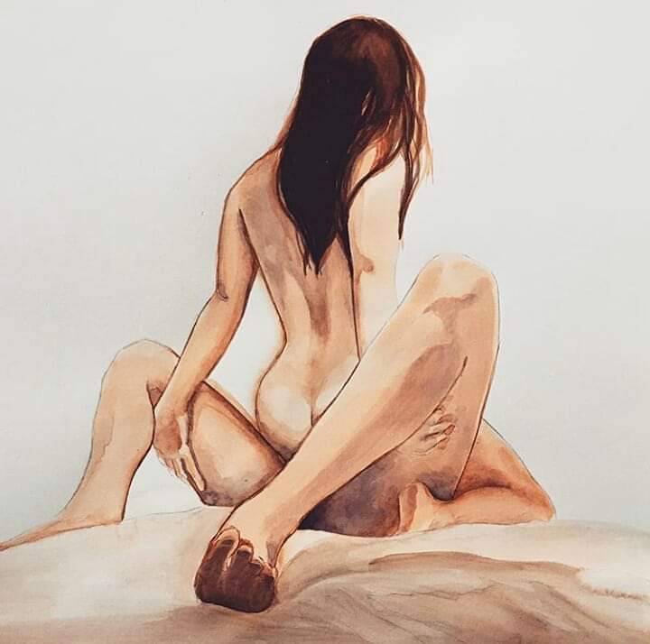 Quiero atarte a mi cama y vendarte los ojos mientras que yo, poco a poco, reconozco tu cuerpo con besos, pasando mi lengua por cada rincón tuyo. 😳