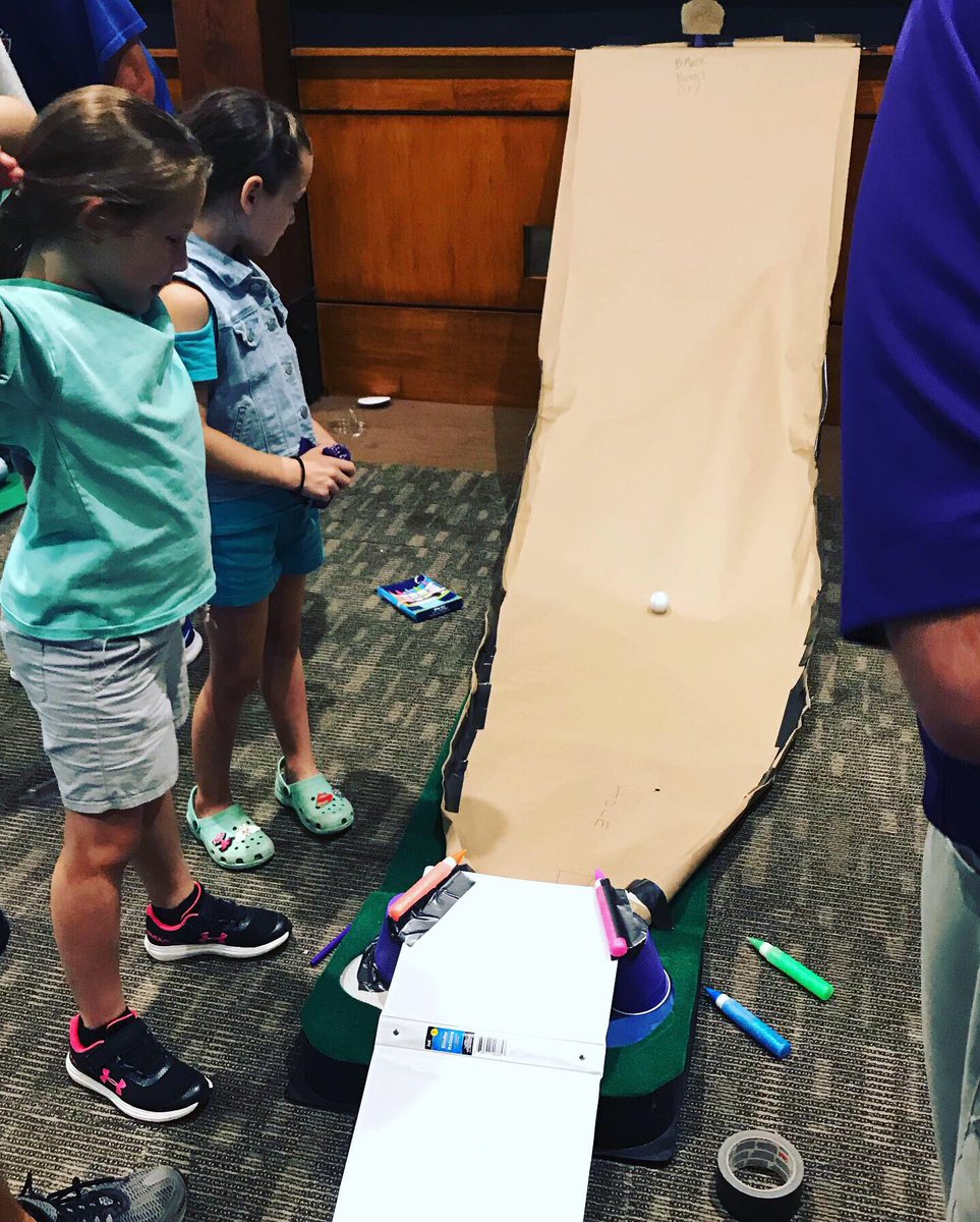 RVHSScholars's tweet photo. Fun first day back @rvhs focused on design thinking and collaboration with a little fun mixed in for good measure! #rvhsputtputt #premierBlazerWay #NextLevelCollaboration #ExperienceLearning https://t.co/bYHpxkRdW3