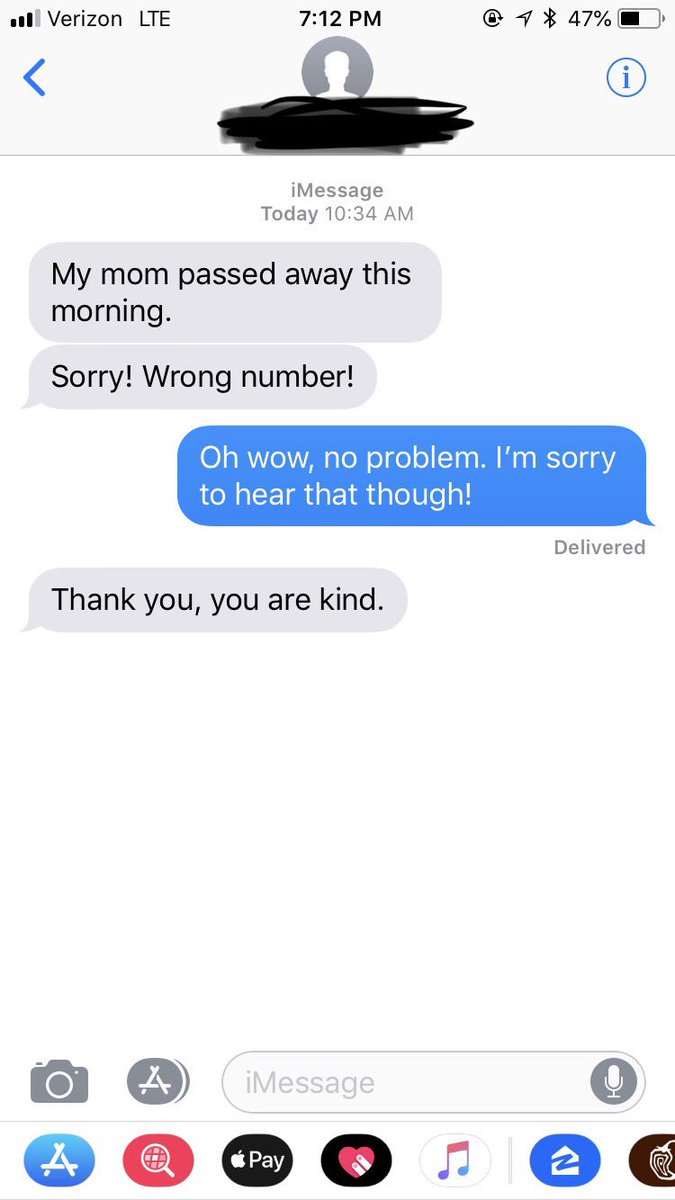 _melissahill's tweet photo. If you thought your day was bad, at least you weren’t this person who texted me this morning... https://t.co/JRDcUq0oCh