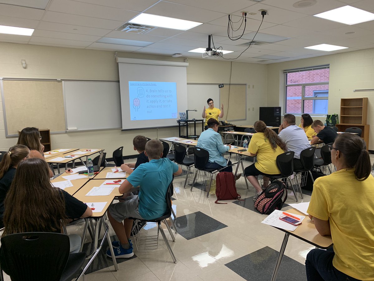 EdTechSmith's tweet photo. Teachers teaching Teachers @kbteach22 @learnfreckle @MissZerfossa #sketchnoting @ChrisBarryRL @WeVideo @classroomsmith @SmithsKinders #rledtech19 #edtechtribe @rlschools https://t.co/EUdsy8BmHa