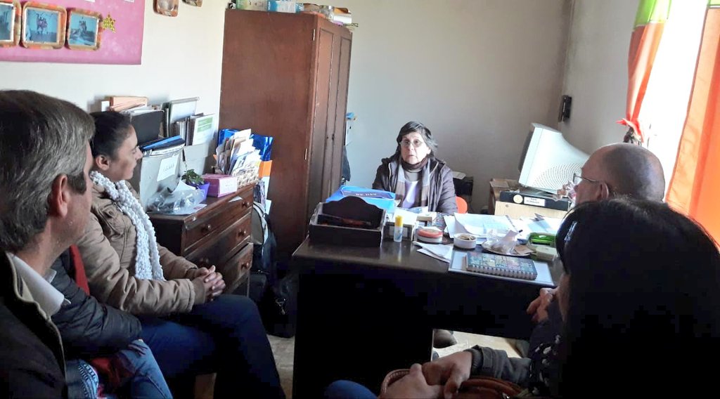 JoseLuisWalser's tweet photo. José Luis Walser #Hoy nos reunimos con Chabela Massiolo -Directora del Hogar de Niñas-  y con Mariana Bosch -Directora del Hogar de Niños- para conversar sobre el funcionamiento y situación de ambas instituciones... https://t.co/CPSXSGiRYp