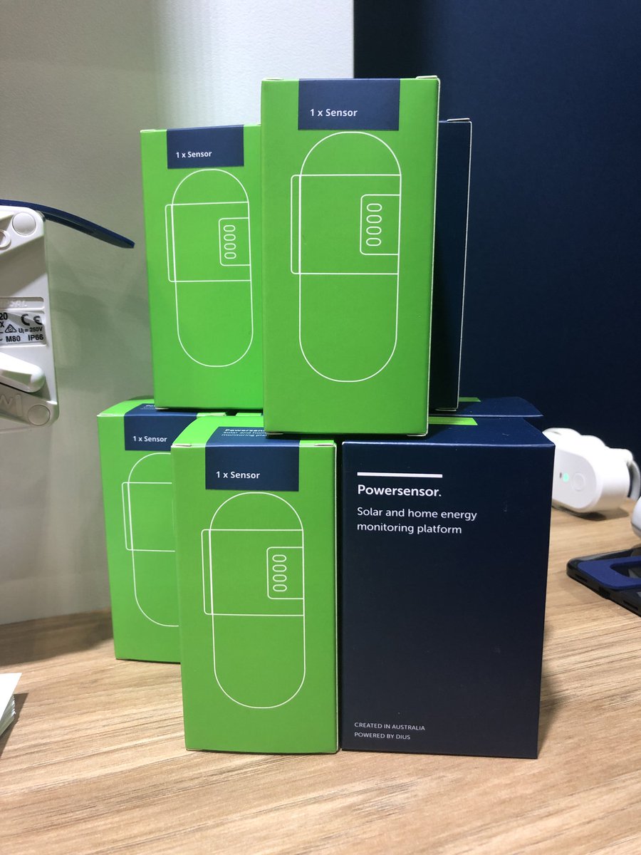 thomwall's tweet photo. Powersensor product launch at #AusUtilityWk this week. Come down and see a demo of how to install in 3 steps - to see your solar generation and household consumption. @dius_au #awspartner #ProductHunt #tech #aussiestartup https://t.co/ytO3WACl48