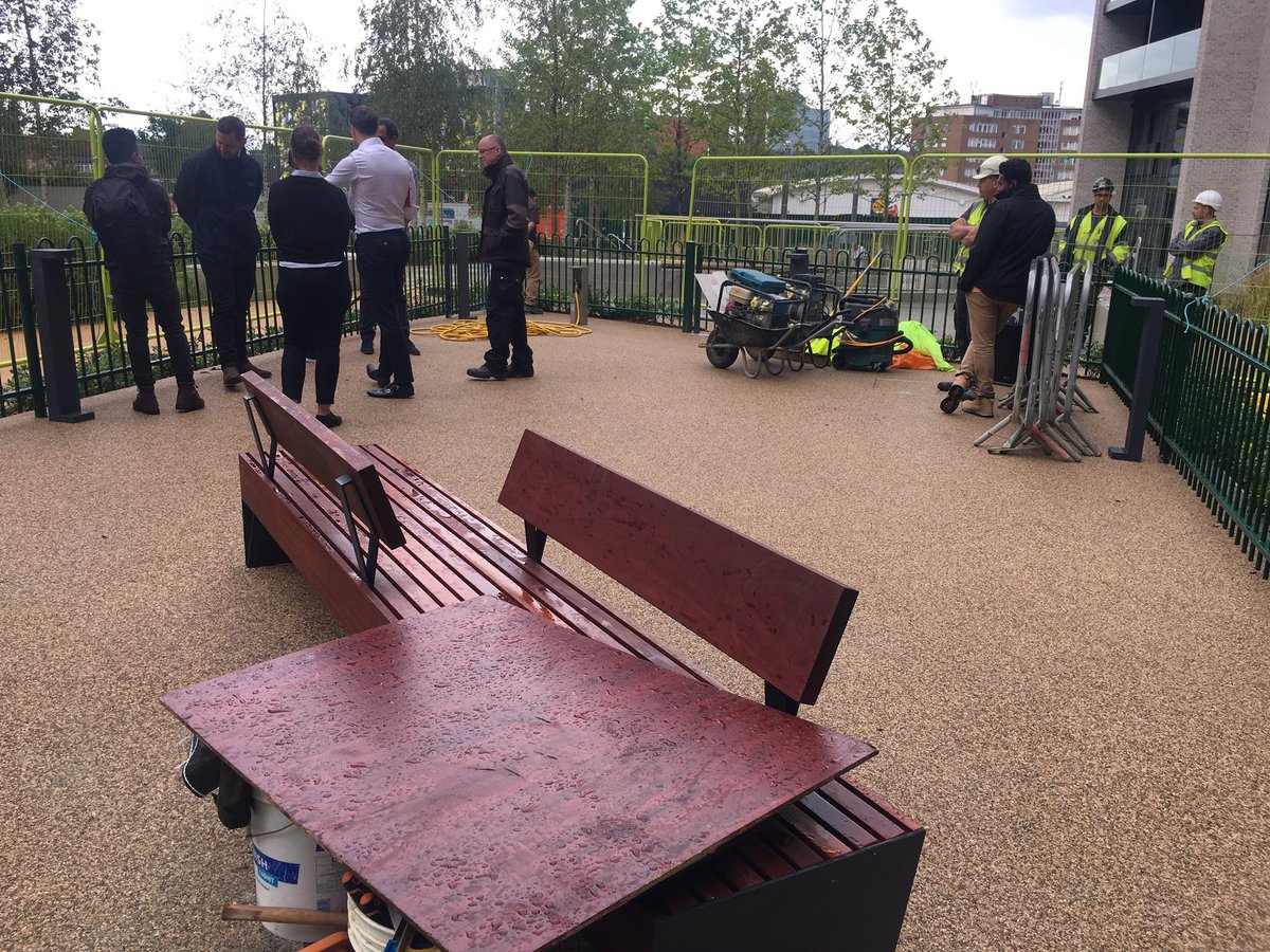 boodadley's tweet photo. #wembley has seen some #greatdanes as goalkeepers in its history but this latest part of #wembleypark is just for the four legged kind #elvingardensdogrun #EGdr #tipi #dogslife #petsounds 🐕 👍 https://t.co/qoRlZGiIn7