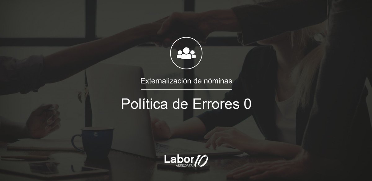 labor_10's tweet photo. EXTERNALIZACIÓN DE NÓMINAS. En #Labor10 nos implicamos al máximo para ofrecer un mayor valor añadido, por eso tenemos la Política de Errores 0. 👉 Saber más: https://t.co/6xK2CXnJAZ

#labor10asesores #asesorialaboral #derecholaboral #externalizaciondenominas #politicadeerrores0 https://t.co/PYbbHIINwO
