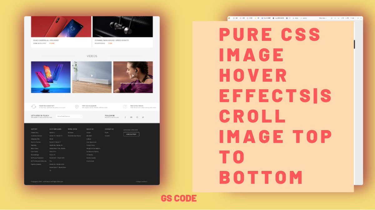 gscodee's tweet photo. https://t.co/3O1QZGnzh5 👈👈
Css image hover effect
 https://t.co/Em2XOSCCLG

#webdevelopment
#css #html #programming
#reactjs
#javascript #javascript
#100daysofcode
 #reactnative
#webdevelopment
#fullstackcon
#reactjs
#code
#codinglife
#wedev
#php
@htmlandcss_atoz
@netmag https://t.co/mdQKEEpOin