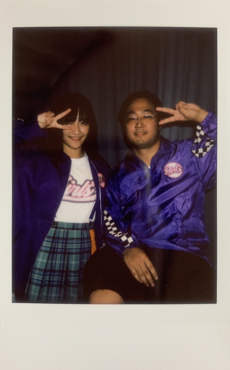 念願の桜花ちゃんとのチェキ！🌸😭 色々撮ったけど、緊張&焦りで考えて