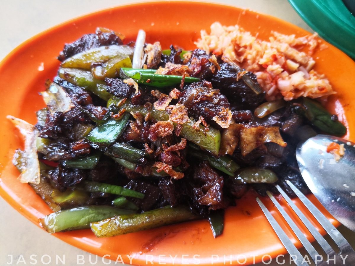 Tuhau with #sinalau #beef at #kelisacafeandcatering #Kundasang, killer combo 😍🤤 #food #localdelicacies #foodporn #sabah