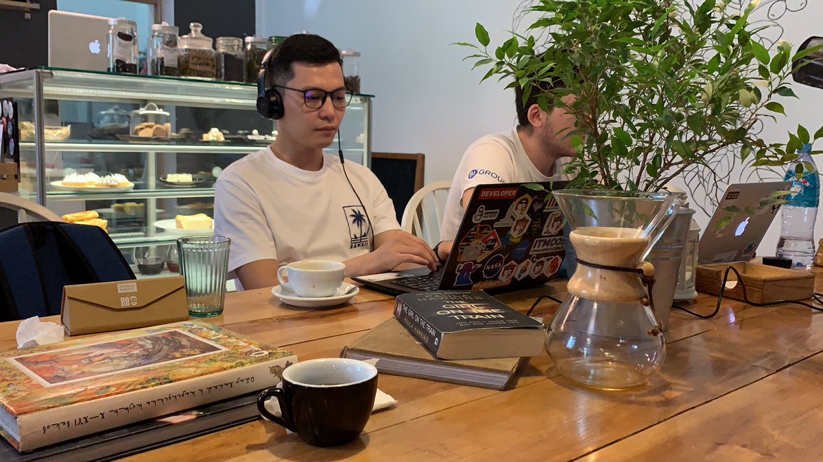 helloalem1's tweet photo. #goodmorning
Sleep, drink coffee, eat, code, repeat😉 https://t.co/PsOwG1hnhq