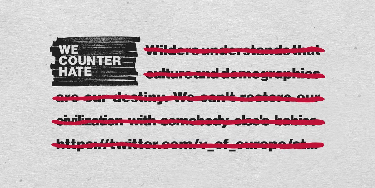We Counter Hate tweet media