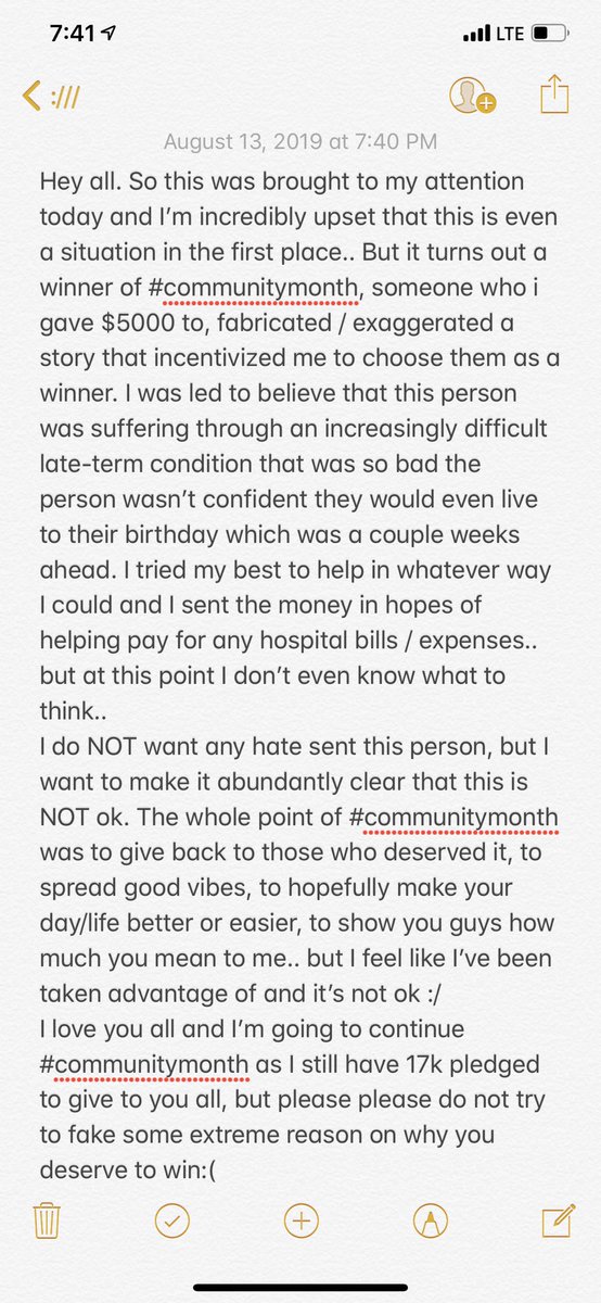 LANDN's tweet photo. About the #communitymonth situation 😪 https://t.co/VnobMOv7w4