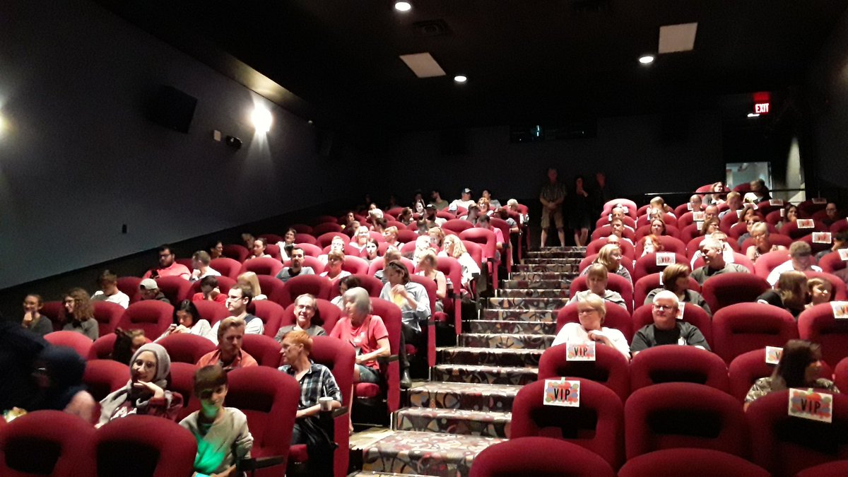 CreateWaterloo's tweet photo. Full house tonight! Thanks for all the support! @AmazingRaceCDA @citywaterloo @princesscinemas #createwaterloo https://t.co/ckbOcT7ScK