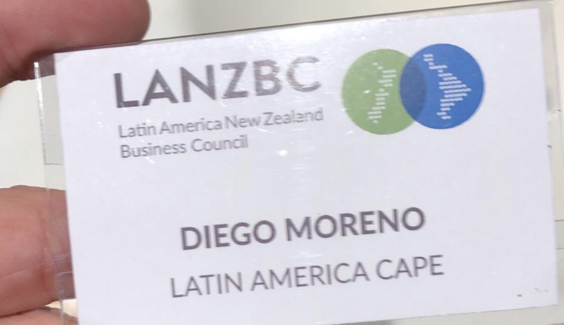 dmorenoh's tweet photo. Por comenzar “New Zealand’s approach to trade policy and what it means for New Zealand and Latin American relations” #LANZBC https://t.co/zEmI4o0a7D