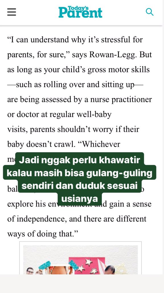 dokterapin's tweet photo. Bagaimana mengetahui semua parameter itu? Apakah harus dihapal? Musti selalu tanya ke dokter? Enggak dong. Kan ada di buku Kesehatan Ibu dan Anak yang warna pink. Di buku saya #MakanTepatTumbuhSehat juga ada.
Balik lagi, bayi tidak #merangkak, tapi parameter lain normal, gpp ya https://t.co/WMIAvYzRSF