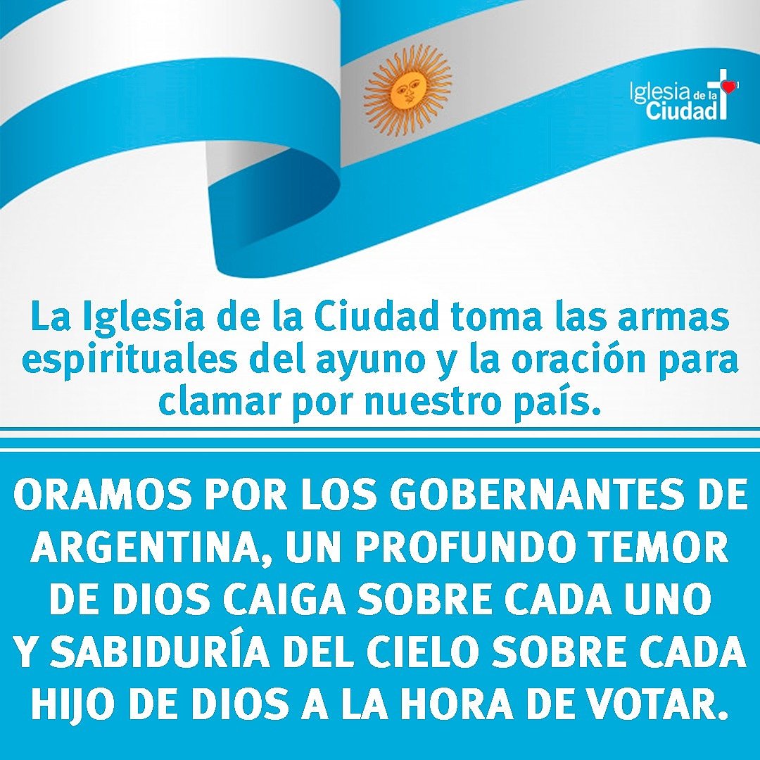 jlcinalli's tweet photo. #EleccionesArgentina #ArgentinaDecide #ArgentinaVota #Argentina #Oración #ayuno #bendecir https://t.co/7UgYpDtiVN