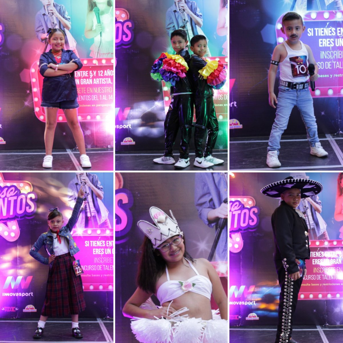 Parquepuebla_'s tweet photo. Ellos son los finalistas de nuestro concurso de talentos ¡Felicidades a todos los participantes, lo hicieron padrísimo! 🎉
¡Nos vemos en la final este sábado 17 a las 4pm!
Gracias a #BestDay #Innovasport #Nutrisa, #Sears #ToxicStores #HPStore #Juguetibici y #CassavaRoots 💙 https://t.co/i0fmrrZjpK