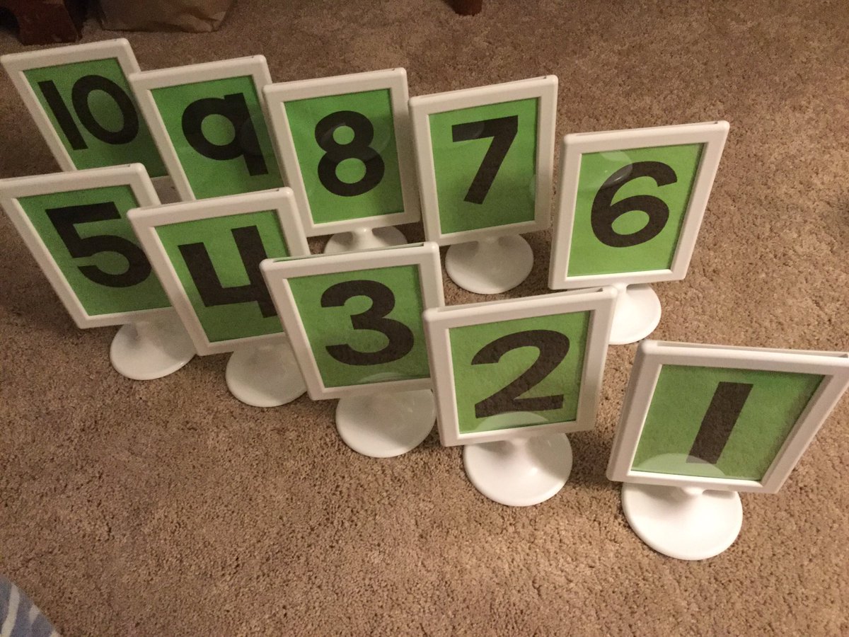 MrsPageTurner's tweet photo. Table markers ready to go...courtesy of @IKEAUSA frames! @NewTownES media center transformation in the works! #teacherhacks #hackthelibrary #iloveorganization #allaboutthepresentation #newcolorscheme https://t.co/aQQJKXAr0V