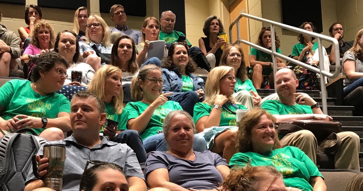 ckeiser85's tweet photo. Welcome back ⁦@k12albemarle⁩ teachers!! Looking forward to an incredible year! https://t.co/SkhTJDSPxG