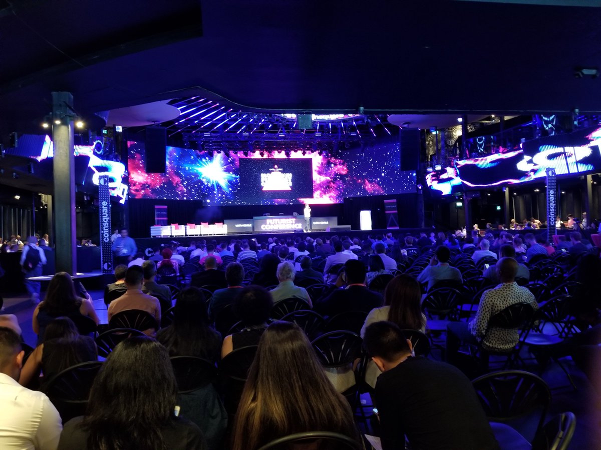 Great first day at the #futurist19 event hosted by <a href="/untraceableinc/">Untraceable - Crypto Events since 2013 🚀</a>! 

#cryptocurrency #bitcoin #BitcoinCash #Canada