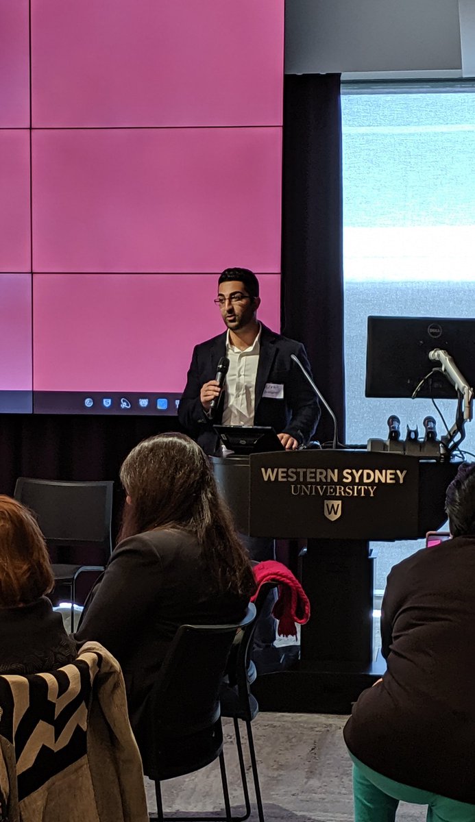 hollycorpe's tweet photo. @ArashBordbar93 highlights the need for young people to contribute to community and society #strengthpretoria @westernsydneyu https://t.co/8FYoc7jrRs