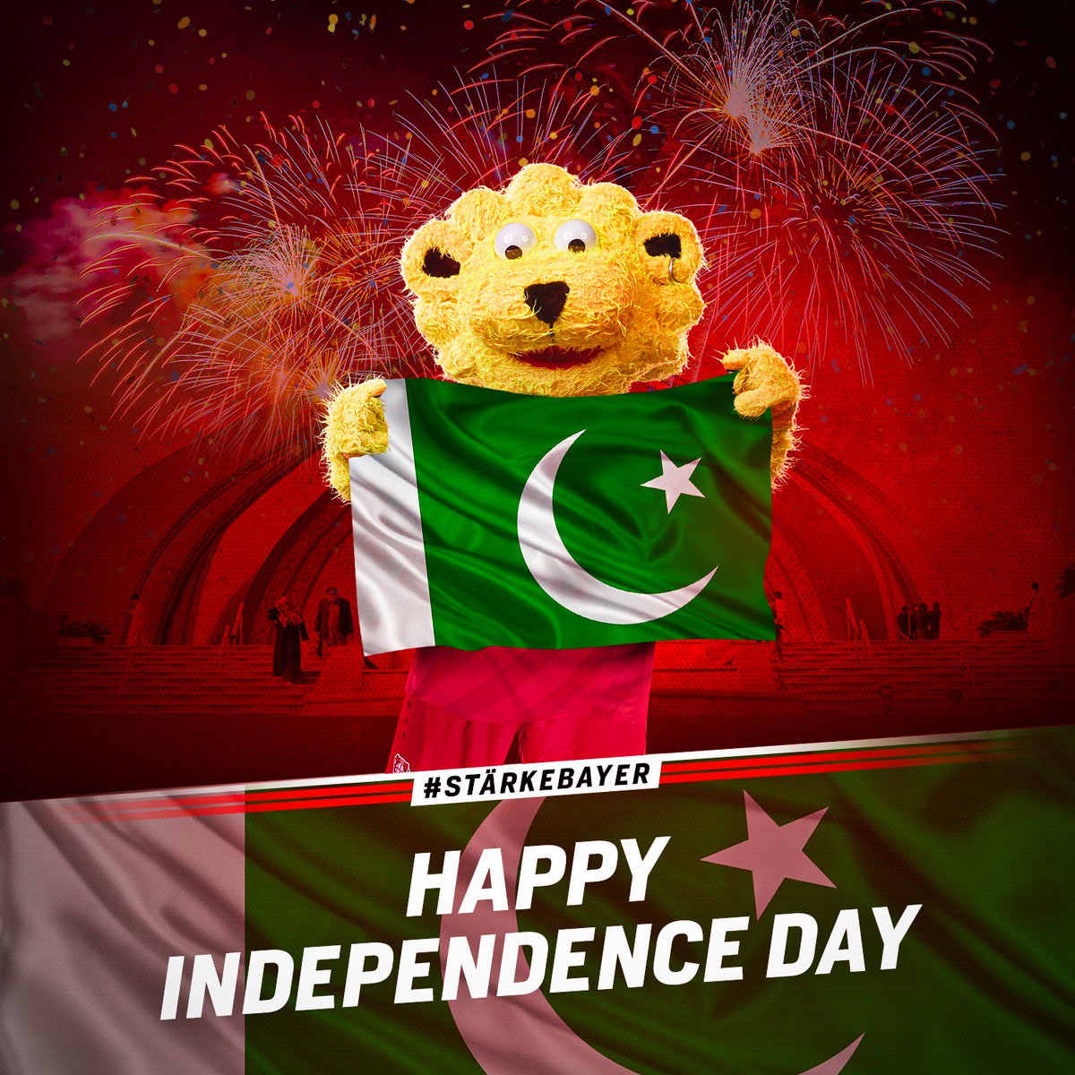bayer04_en's tweet photo. 🇵🇰 Happy Independence Day to everyone in Pakistan! 🇵🇰 https://t.co/Gsqrc9wf8S