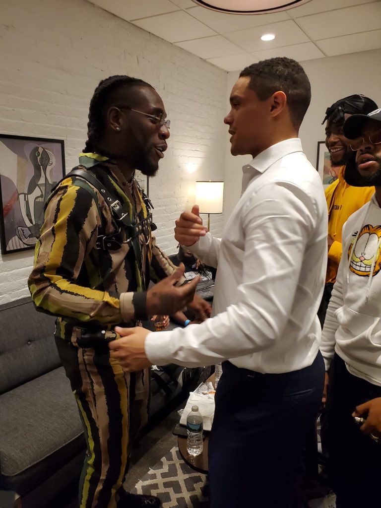 Watch my brother <a href="/Trevornoah/">Trevor Noah</a> and I on the daily show tonight @ 11pm EDT