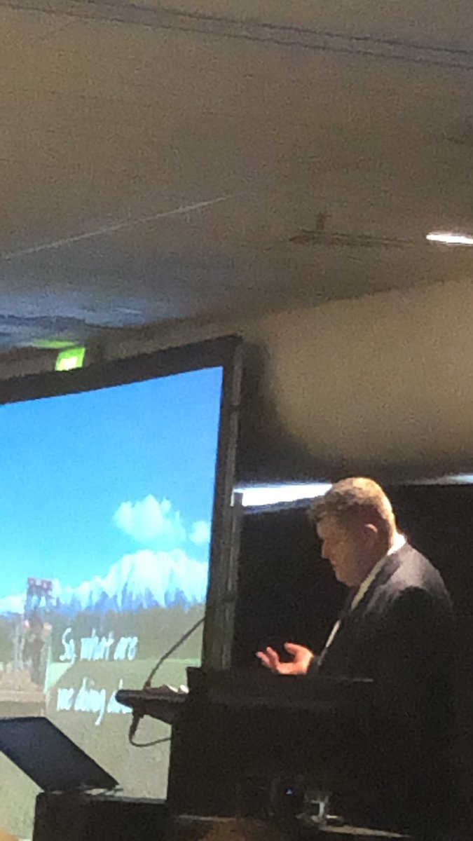 JohnRSmithAg's tweet photo. #potatoesnz conference co sponsored by #cortevaNz   #biosecuritynz with COO #rogersmith talking about all the #biosecurity issues in and coming into Nz https://t.co/TTsh6lQlOa