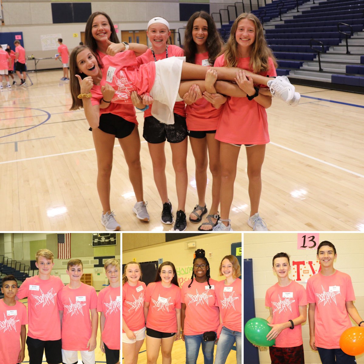 alineibling's tweet photo. What an incredible 6th grade WEB Orientation Day! Welcome to DMS, Blue Jays! We are happy to have you! Thank you, WEB Leaders! ๐ธ #DMSWEB #DMSLeads #makeDMShappy https://t.co/eEBXQGst8K