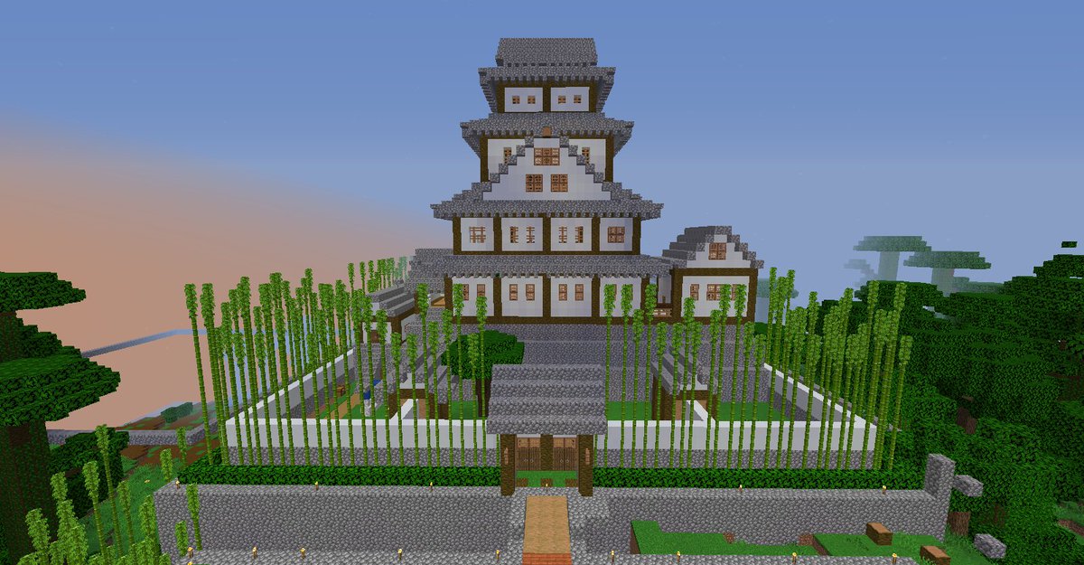 icecraftnation's tweet photo. Our player jinxykat made this awesome build!! What is your favorite build style?
#Minecraft #minecraftsurvival #pcgaming #multiplayer #ICECRAFTNATION #Playerbuilds #Cobblestone #bamboo #minecraftservers https://t.co/Ewx0SqbqQN