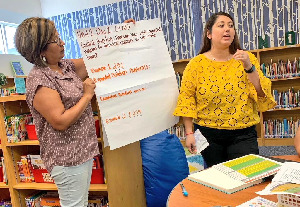 nperez10's tweet photo. When @HISD_ElemMath Teachers Come Together to Collaborate, Norm &amp; Model Effective Practices, Content Strategies, &amp; First Instruction, it's Simply Amazing!
Way to Set the Bar High @SouthArea_HISD &amp; @HISDEastArea Math Teams!
#KidsDeserveIt
#HISDMath
#HISDPreService19
#HISDEmpowers https://t.co/nMBIDTVODH