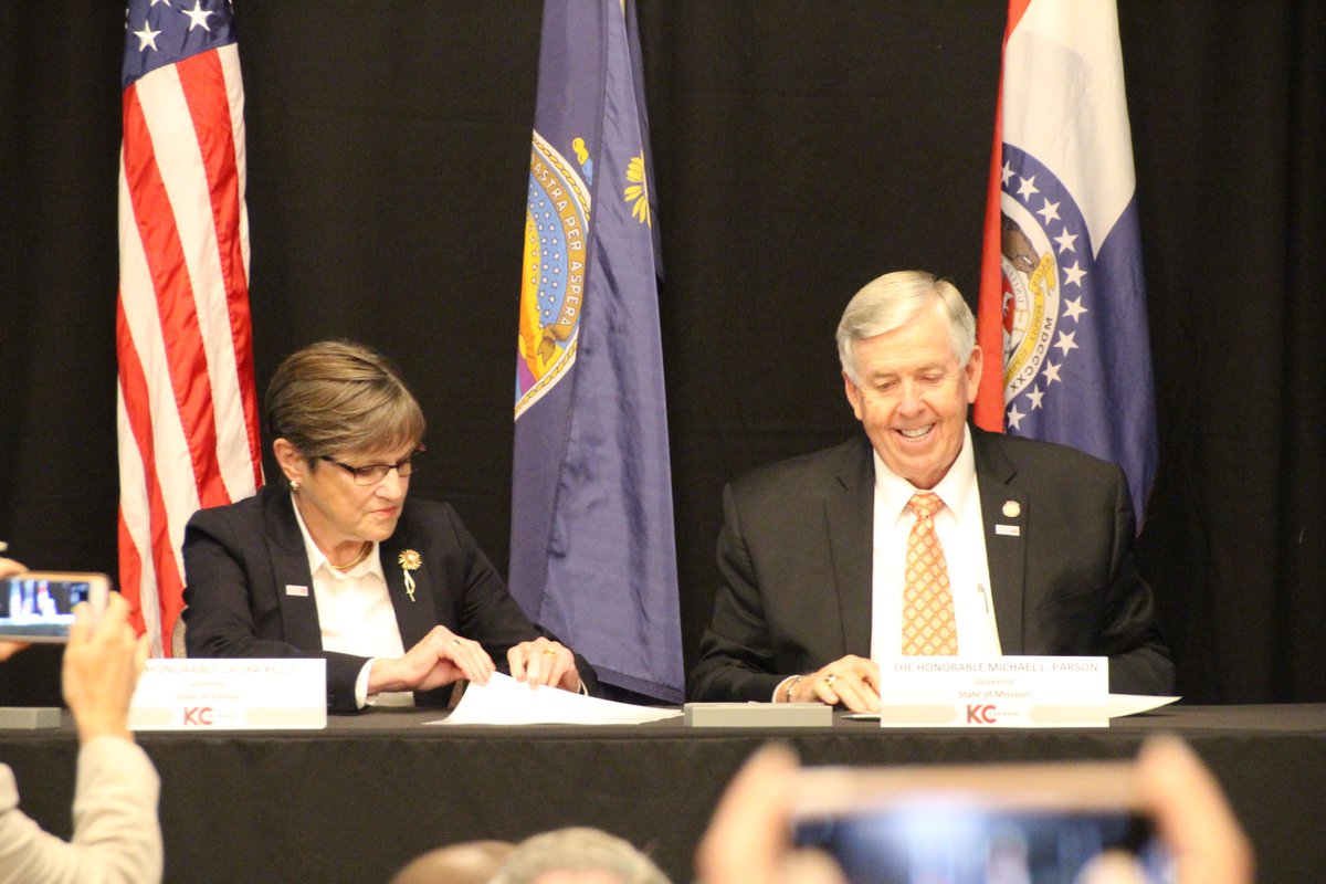 LtGovToland's tweet photo. Done! #ProgressAsPromised #GrowingTogetherKC https://t.co/N9t7clkgDK