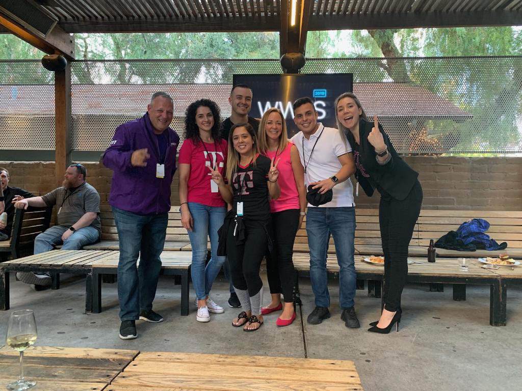 NoelCorrea10's tweet photo. @TMobile and @MetroByTMobile representing at the World Wide Excellence Summit 2019 #WWES #WWES2019 #TmobileTuesdays #BeMagenta https://t.co/KDV9ge1IDi