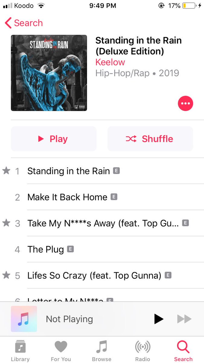 1Keelow's tweet photo. NEW 🔥 “Standing In The Rain” (Deluxe Edition) OUT NOW ☔️ Available On All Platforms ✅ Eveybody Go Run It Up 📈 #DntGetClose 🦅 https://t.co/uThsHU7XCF
