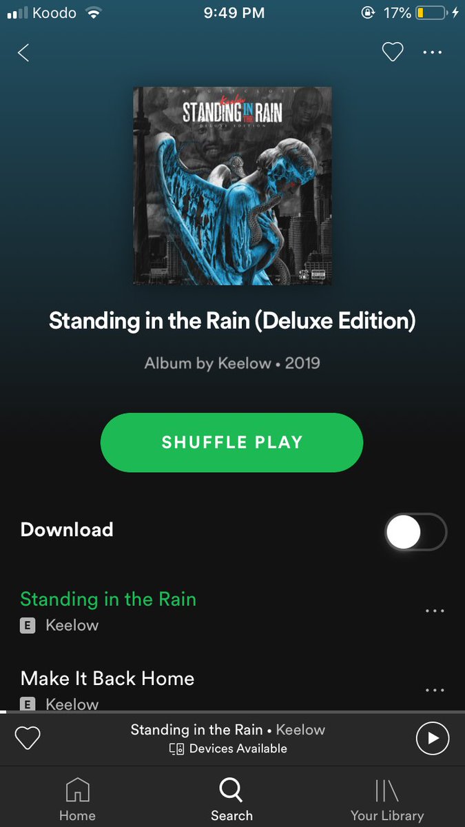 1Keelow's tweet photo. NEW 🔥 “Standing In The Rain” (Deluxe Edition) OUT NOW ☔️ Available On All Platforms ✅ Eveybody Go Run It Up 📈 #DntGetClose 🦅 https://t.co/uThsHU7XCF