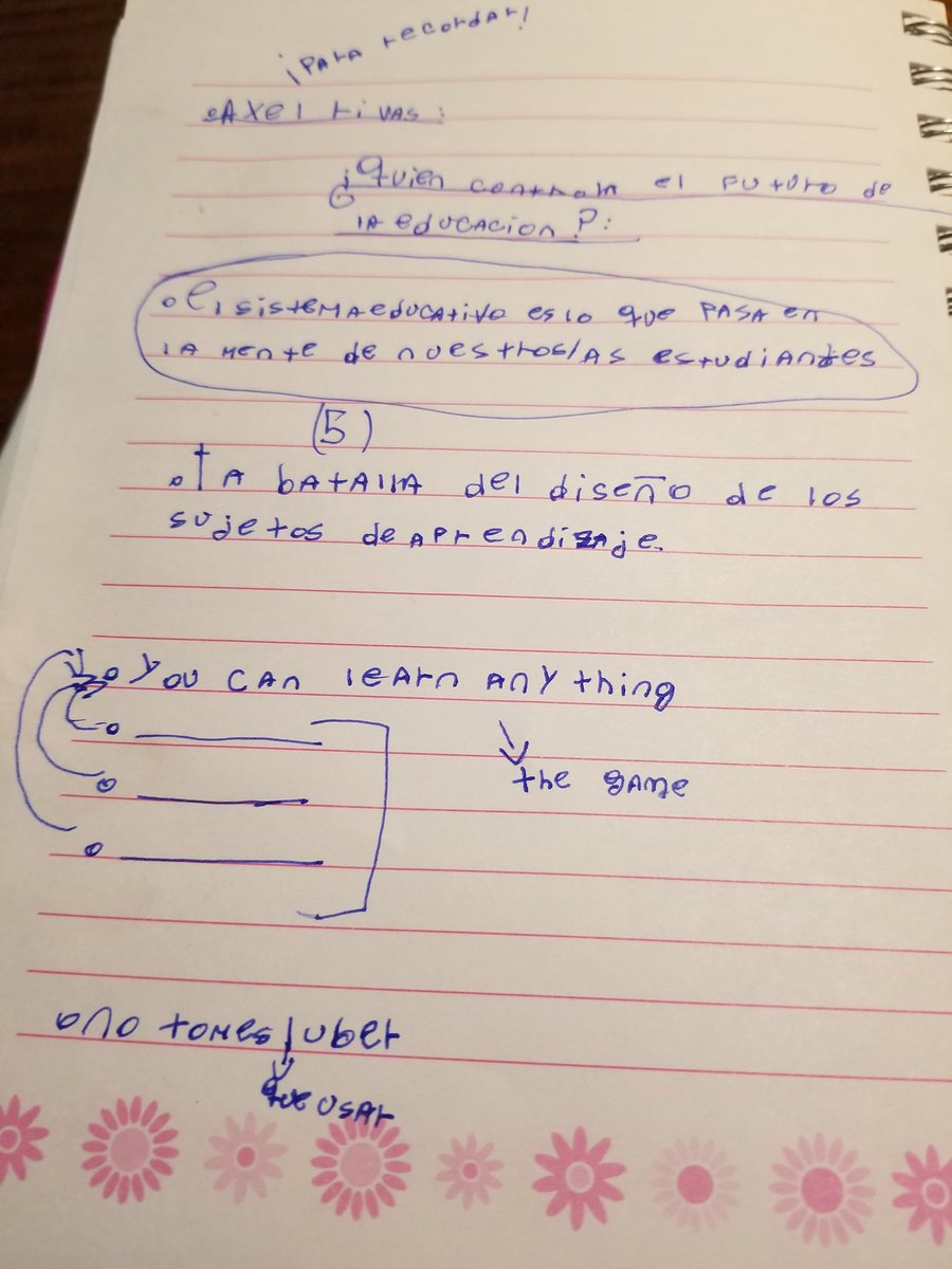 Hoy presenté el libro "¿Quién controla el futuro de la educación?". Fue ...