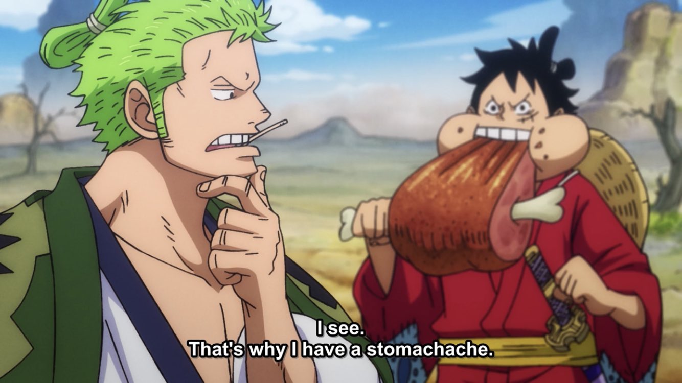 Yintabf Onepiece Episode 7 I Like How Luffy Says The Meat Is Poisonous Then Eats It Anyways T Co Dq8rckypr5 Twitter