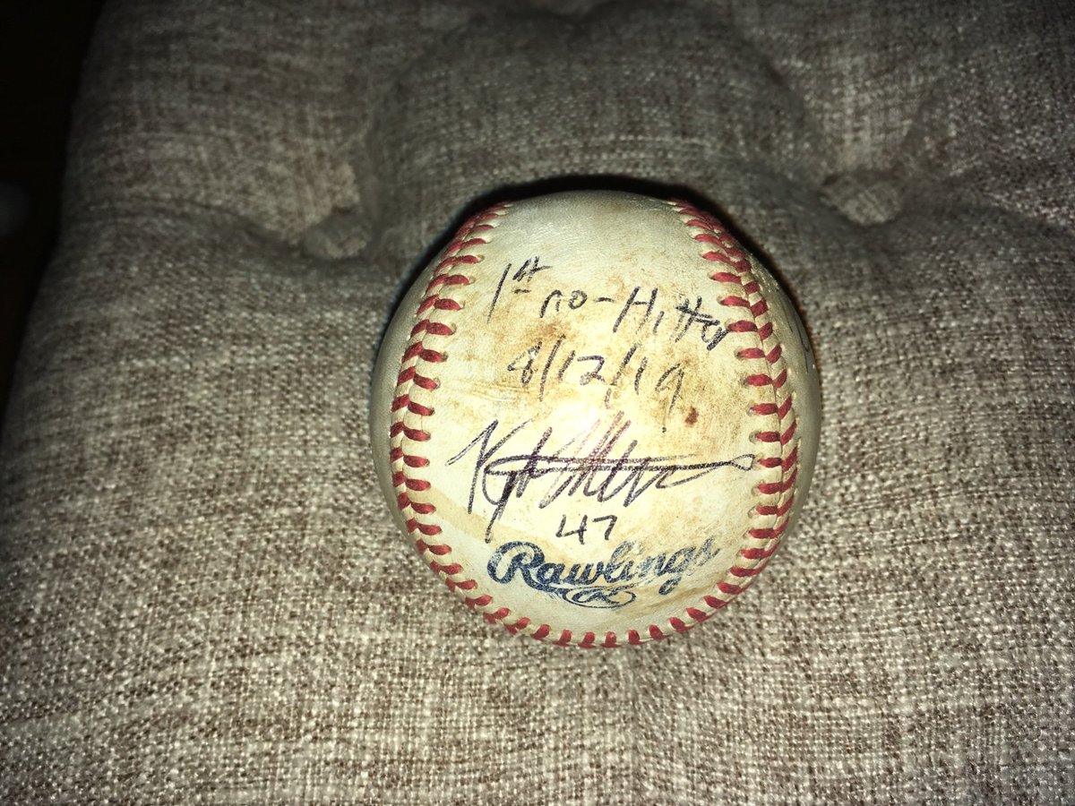 lanc_supcap3841's tweet photo. And @oriolesrise this one is for you no-hitter @IronBirds vs @VTLakeMonsters thanks to Jake Lyons James Ryan Kyle Martin & Kyle Stowers #autographing a game ball @Markhoyle4 @SBergerBOSTON @1013RadioBrady @onemillioncubs @TimJenkins1962 @AirMax1963 @jklongwith https://t.co/yZIF9ZORGM