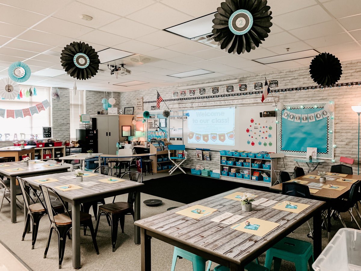 snydersclass3's tweet photo. I’m ready to welcome my 22nd group of students and my 15th class of 3rd graders! #letsdothis #iteachthird #iteachtoo #classroomsetup2019 #farmhouseclassroom https://t.co/UnE5SVSZvW
