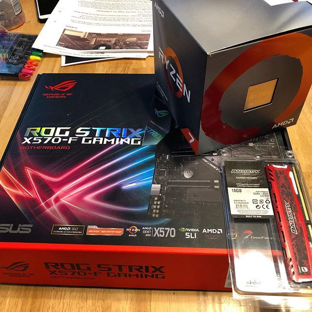 Diablo0's tweet photo. Oh yeah! Computer parts are arriving... can’t wait to build my new system. It’s been so long! https://t.co/edZd0UVTIN https://t.co/NfatF4SW5K