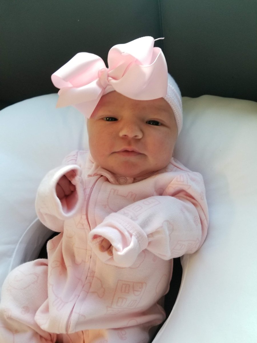samjunderwood's tweet photo. @Indians my daughter was born 3 days ago and since then Carlos Santana has hit 3 home runs. Can you let me know if this is a coincidence? https://t.co/TUGRy3VsLz