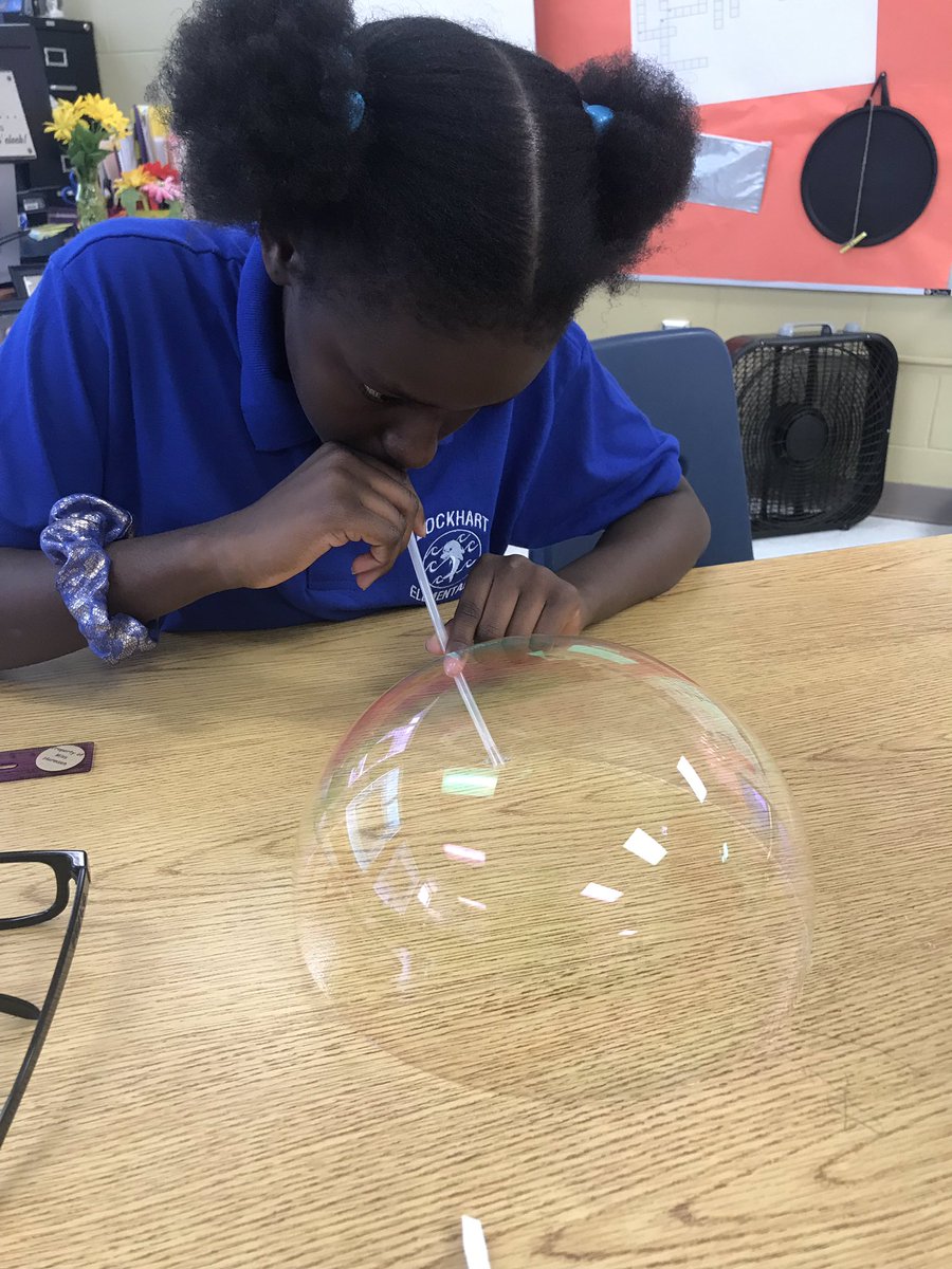 MsMahler_OCPS's tweet photo. Our fifth graders are loving science with the awesome Bubble Lab!! #natureofscience @LockhartesO https://t.co/pOQVdsGlNQ