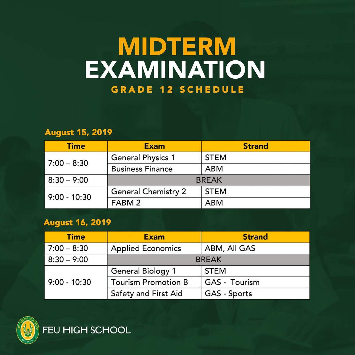 FEU High School (@feuseniorhigh) | Twitter