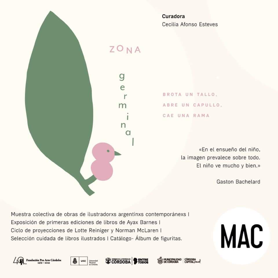 MercadoArteCba's tweet image. 🌱 La #ZonaGerminal es una de las novedades de #MAC2019 🌱

Los niños tienen su espacio exclusivo dentro de la feria, con diseños expositivos "a su altura" e instancias de aproximación al arte contemporáneo desde la experiencia estética, el juego y la noción de colección.